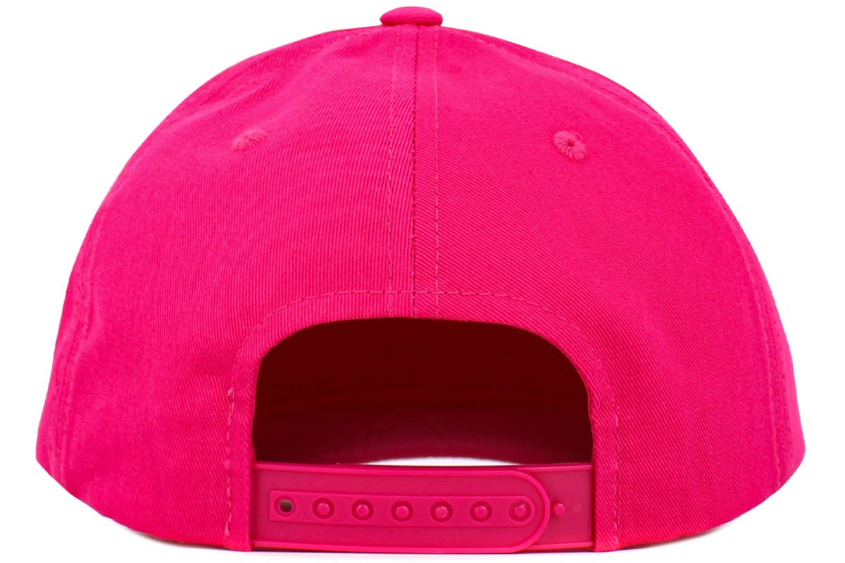 Boy Mom Pink Snapback Hat