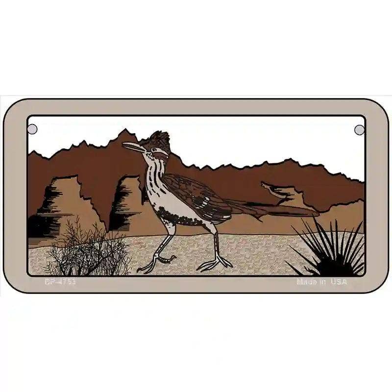 Roadrunner Novelty Metal License Plate