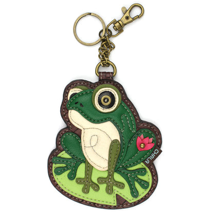 Lily Frog Key Fob/Coin Purse