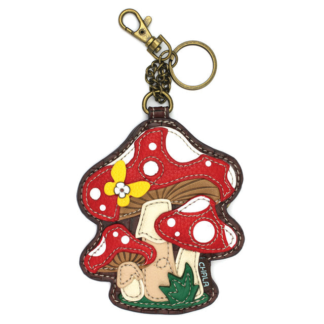 Mushrooms Key Fob/Coin Purse