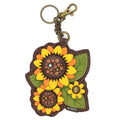 Sunflower Key Fob/Coin Purse