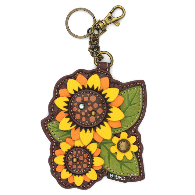 Sunflower Key Fob/Coin Purse