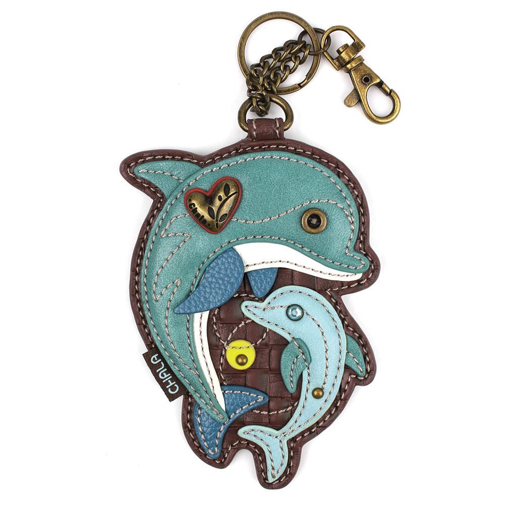 Dolphin Key Fob/Coin Purse