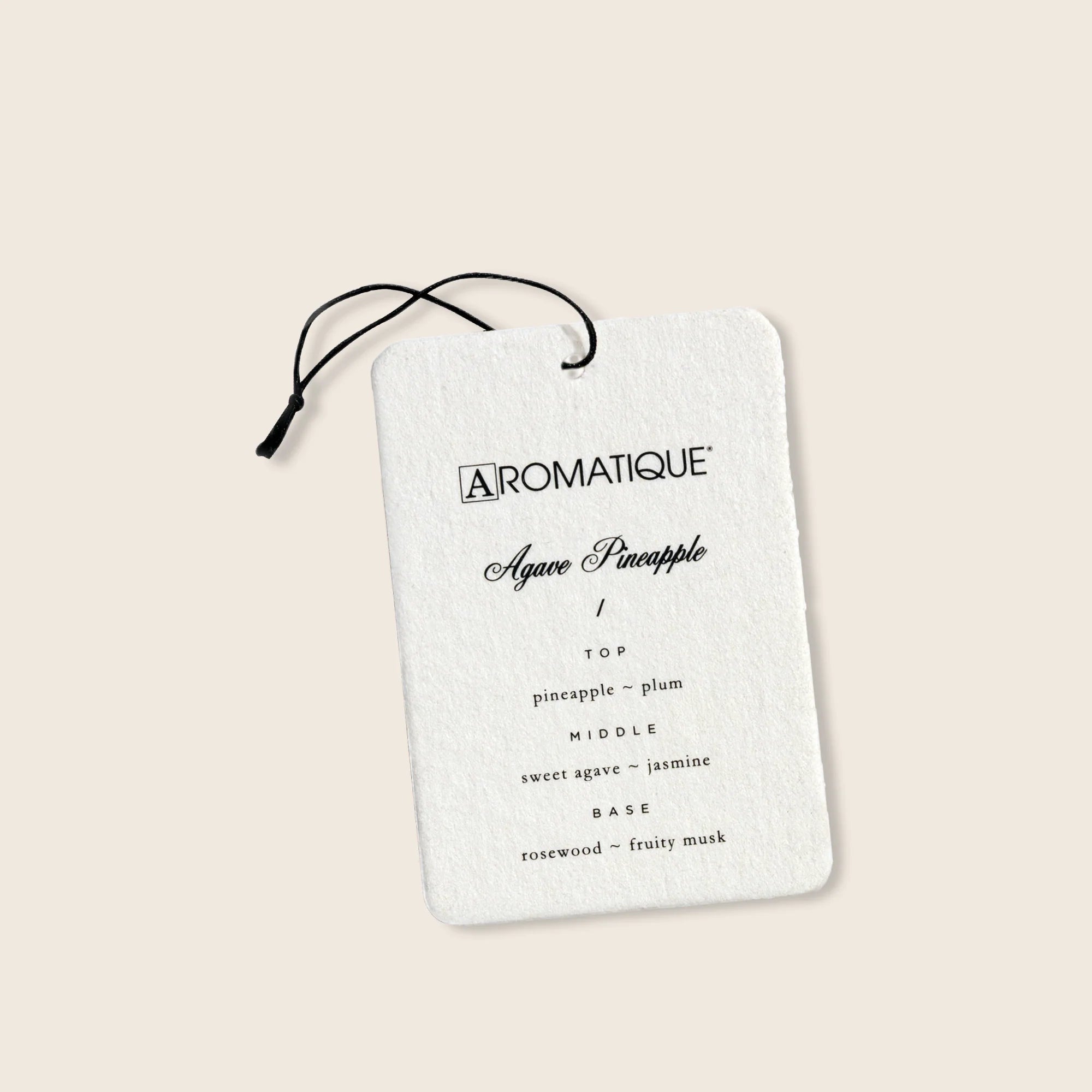 Agave Pineapple Aroma Card