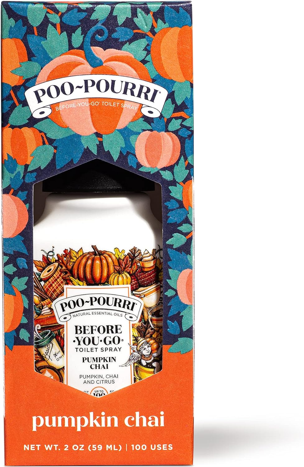 Pumpkin Chai Poo-pourri Toilet Spray