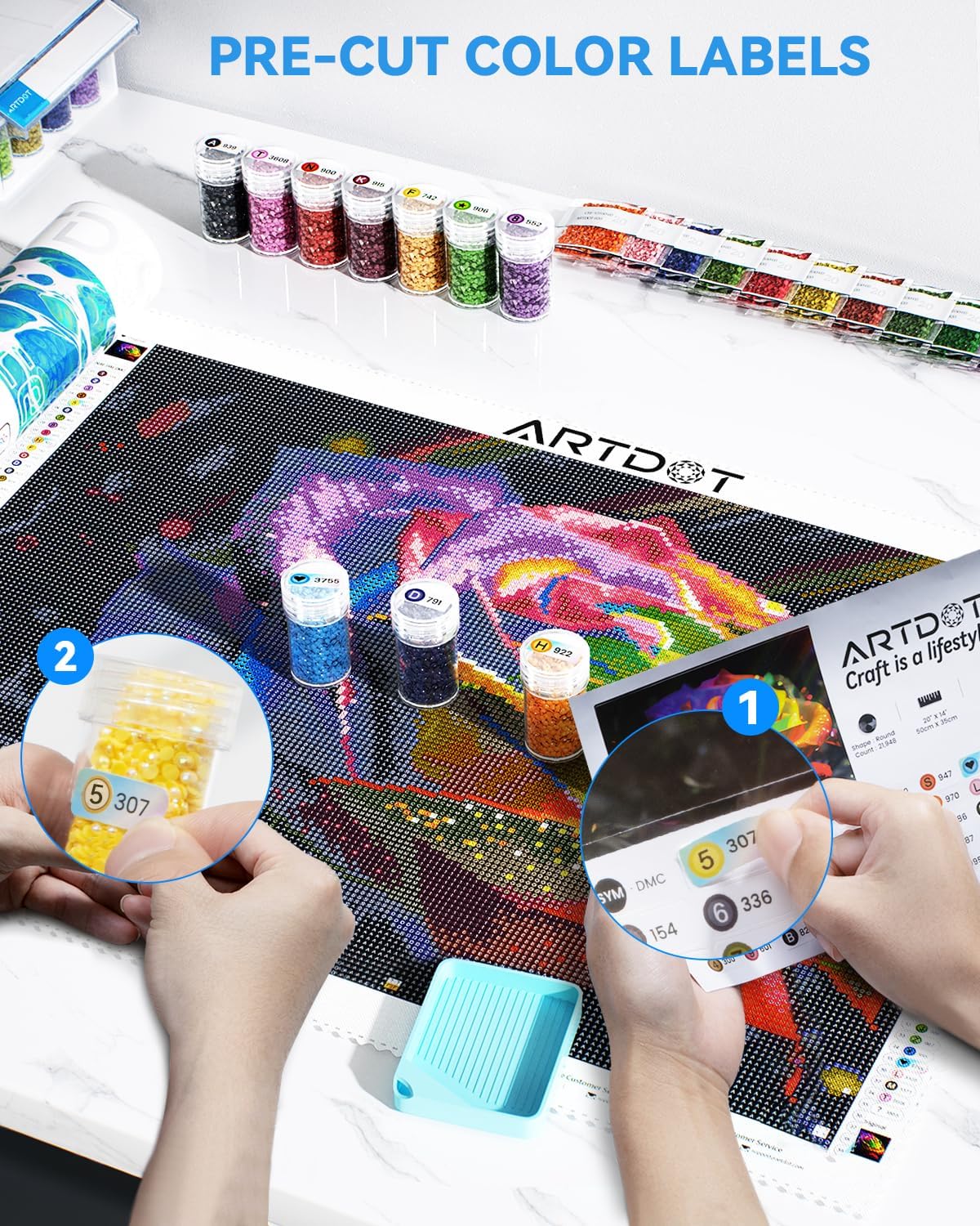 Rose Diamond Art Kit