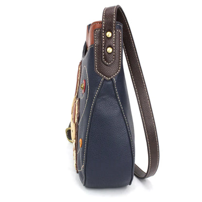 Horse Family Crescent Crossbody