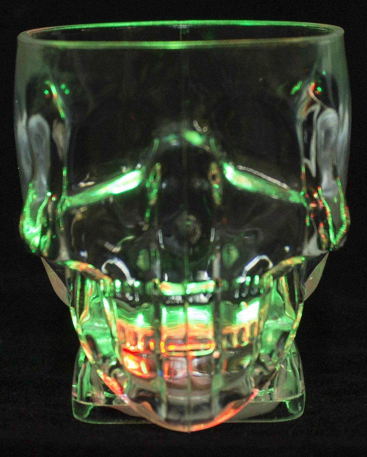 Skullie's Spirits Flashing Shot Glass