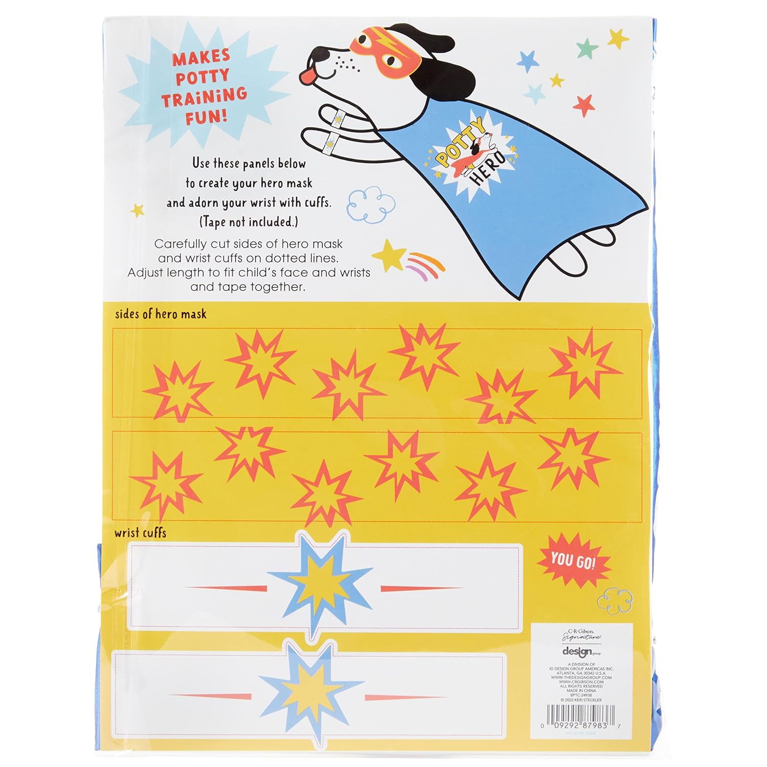 Potty Hero Cape Set