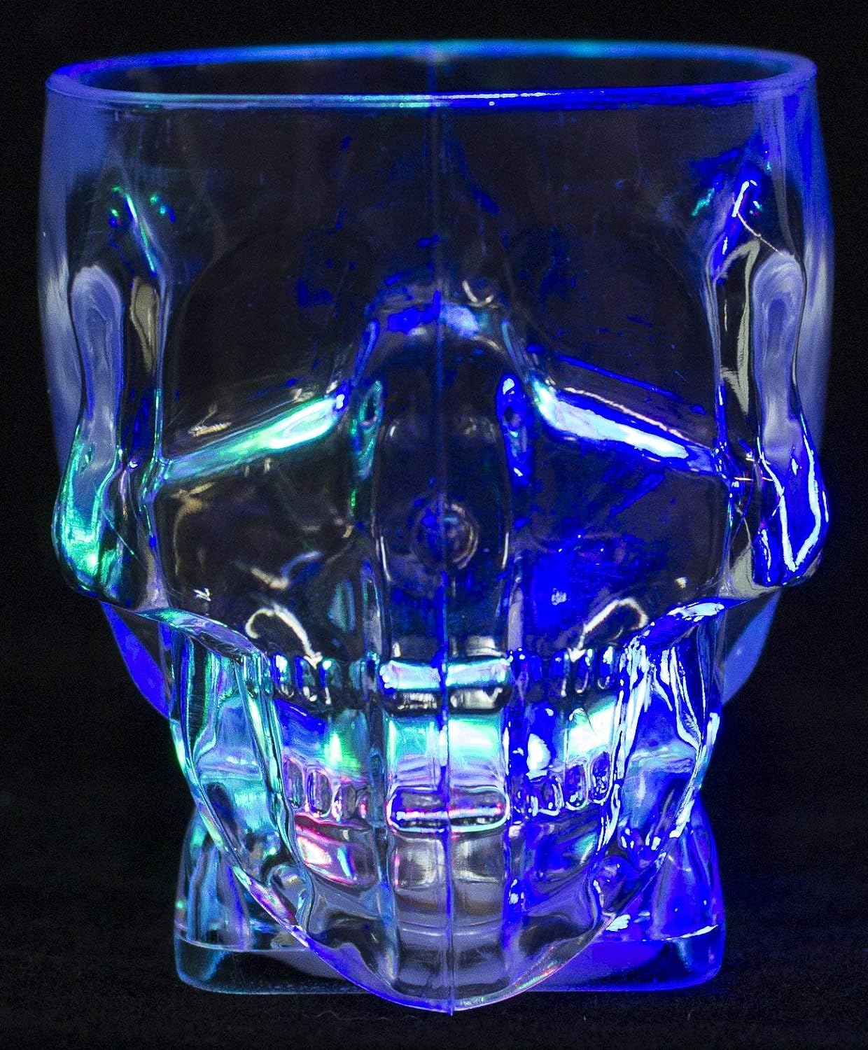 Skullie's Spirits Flashing Shot Glass
