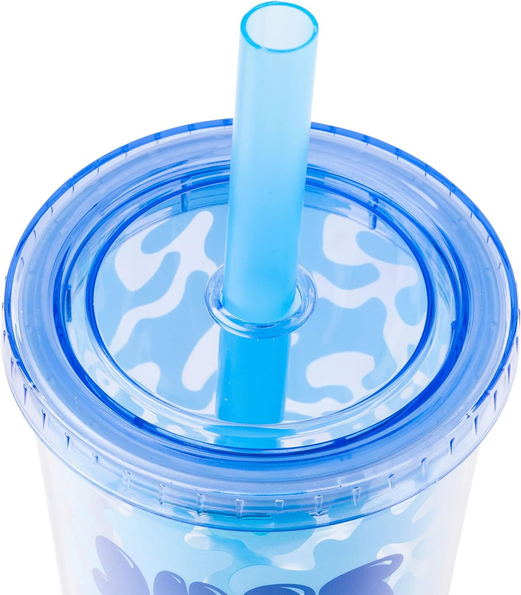 Lilo and Stitch Just Chill Plastic Boba Tumbler
