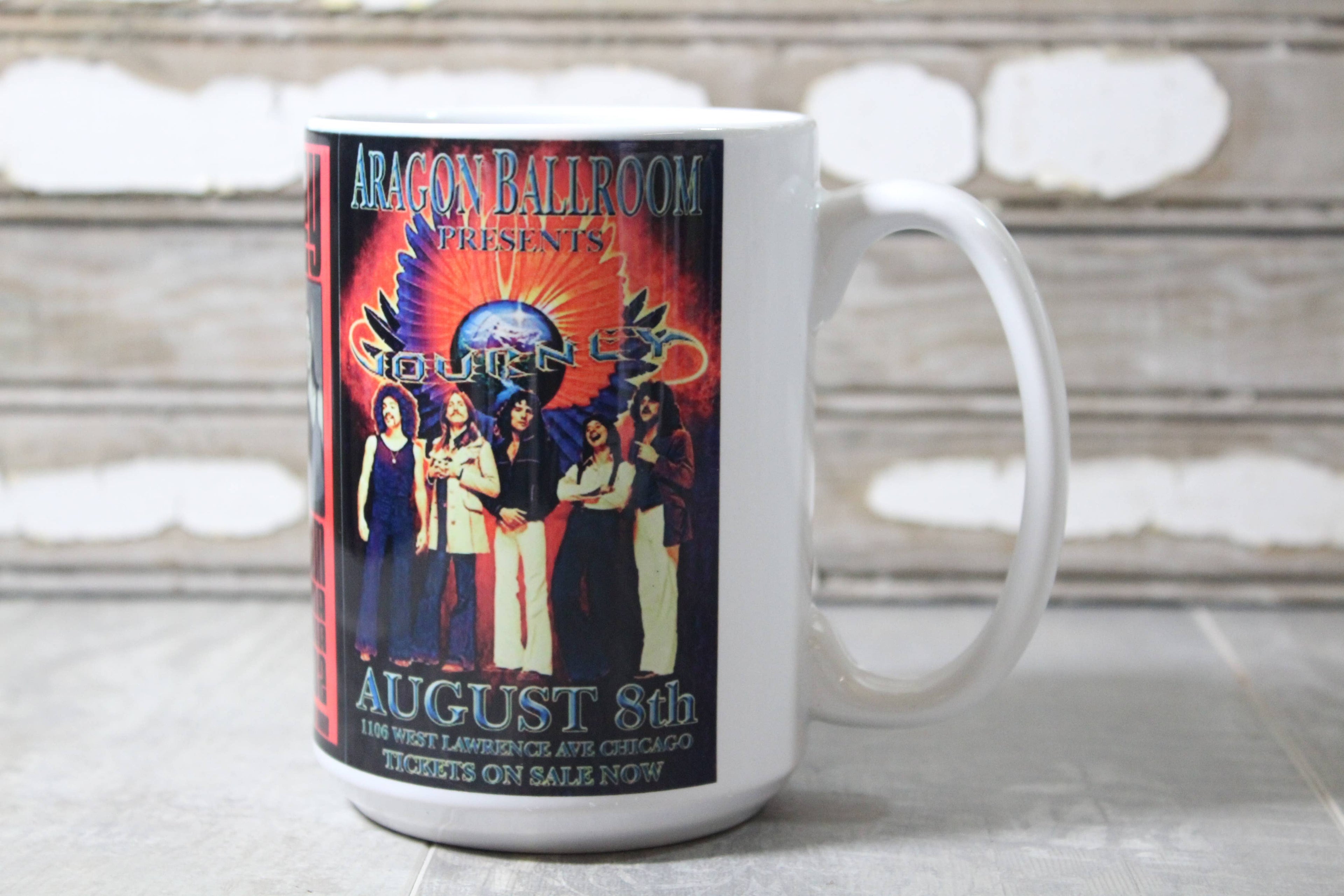Journey Concert Poster Mug