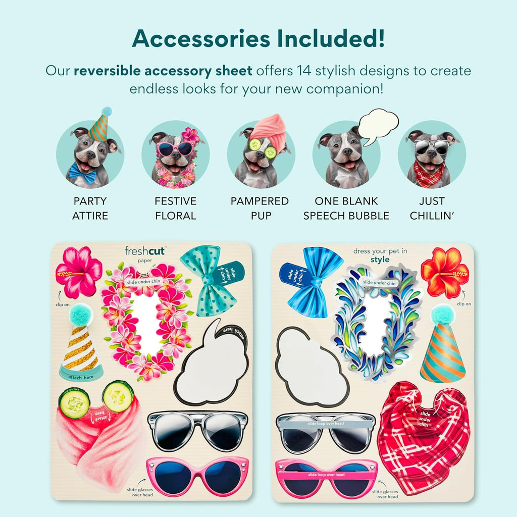Pitbull FreshCut Paper - Pop Up Pet Card