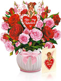 Cupid's Valentine FreshCut Paper - Pop Up Flower Bouquet