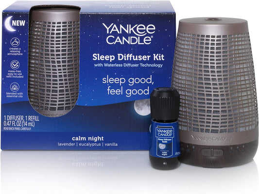 Yankee Sleep Diffuser Kit Bronze Calm Night