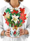 Winter Joy FreshCut Paper - Pop Up Flower Bouquet