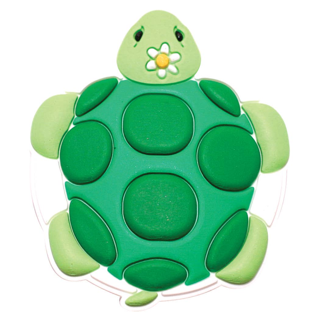 Turtle Rubber Badge Holder