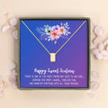 Happy Sweet 16th Birthday Necklace / Silver