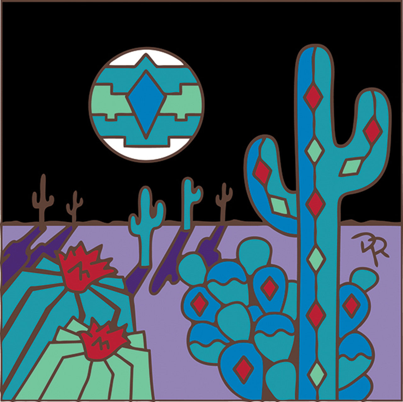 Desert Moon Tile/Trivet