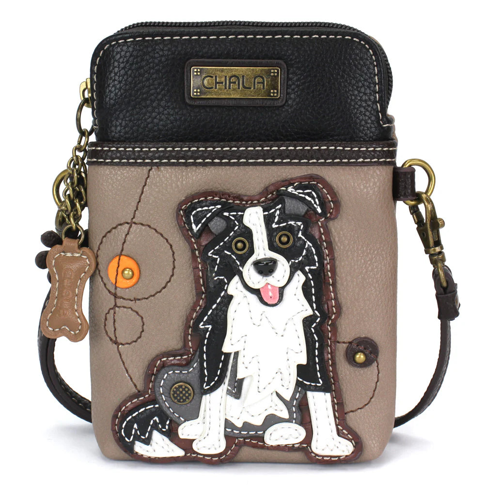 Border Collie Cellphone Crossbody