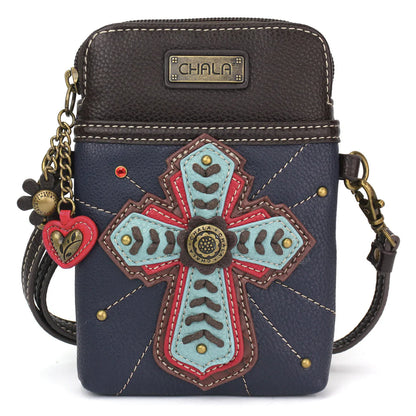 Chevron Cross Cellphone Crossbody