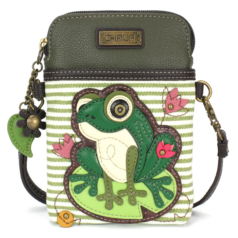 Lily Frog Cellphone Crossbody Purse