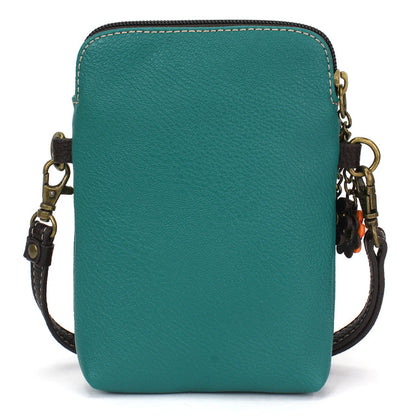 Gnome Cellphone Crossbody Turquoise