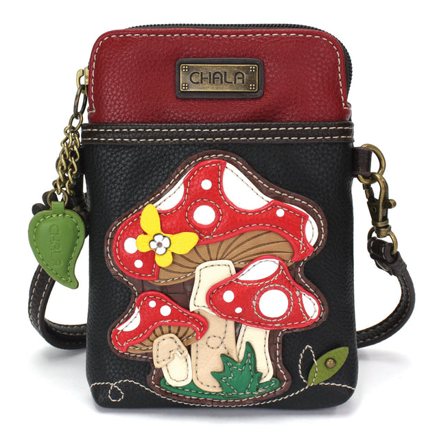 Mushrooms Cellphone Crossbody