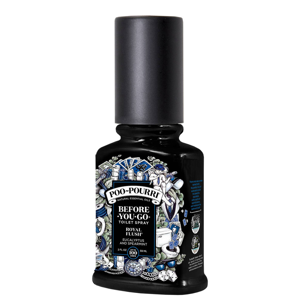 Royal Flush Toilet Spray 2oz: Eucalyptus + Spearmint