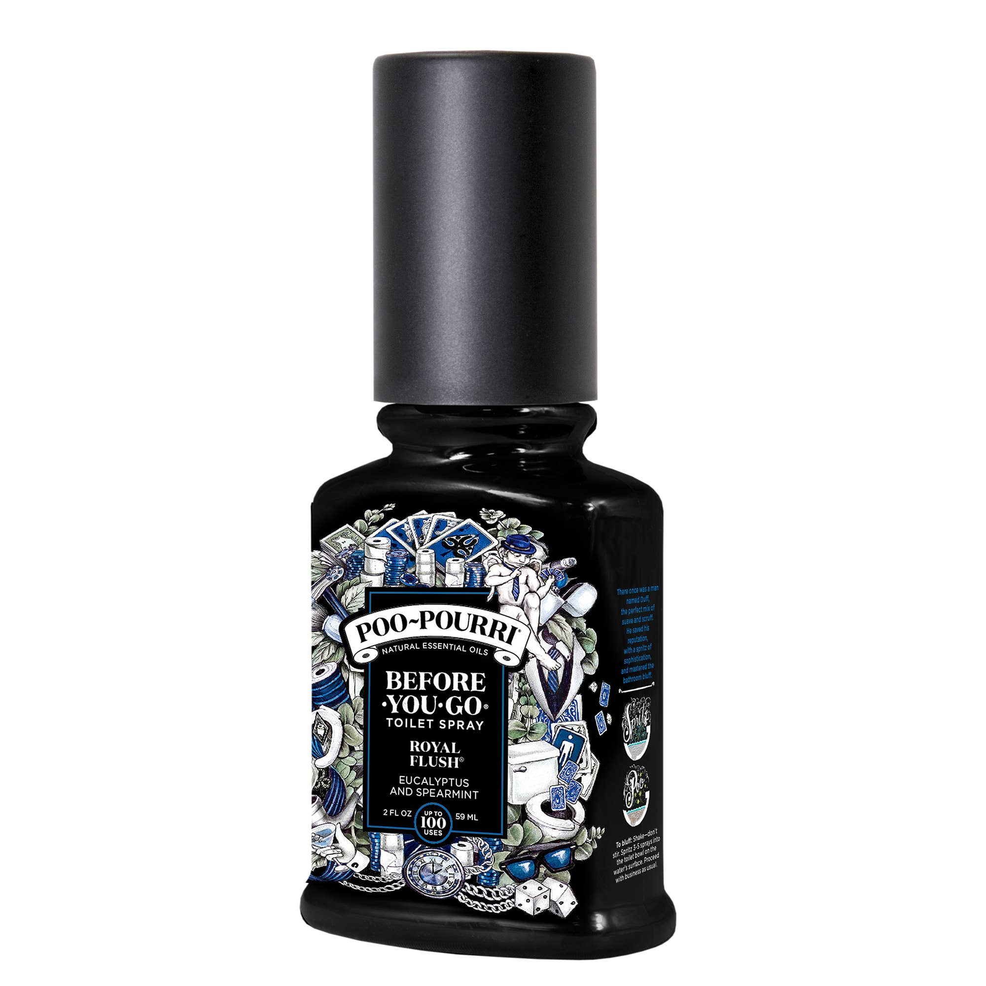 Royal Flush Toilet Spray 2oz: Eucalyptus + Spearmint