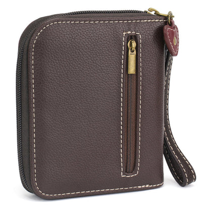 Cross Zip Around Wallet