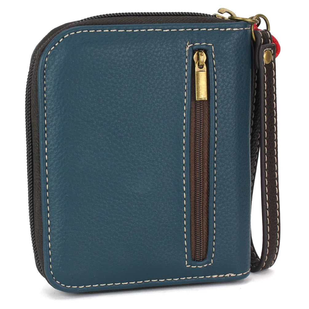Mushroom Zip Around Wallet