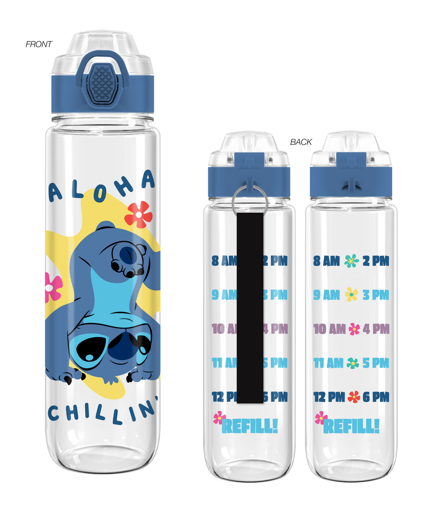 Lilo and Stitch Aloha Chillin Water Bottle