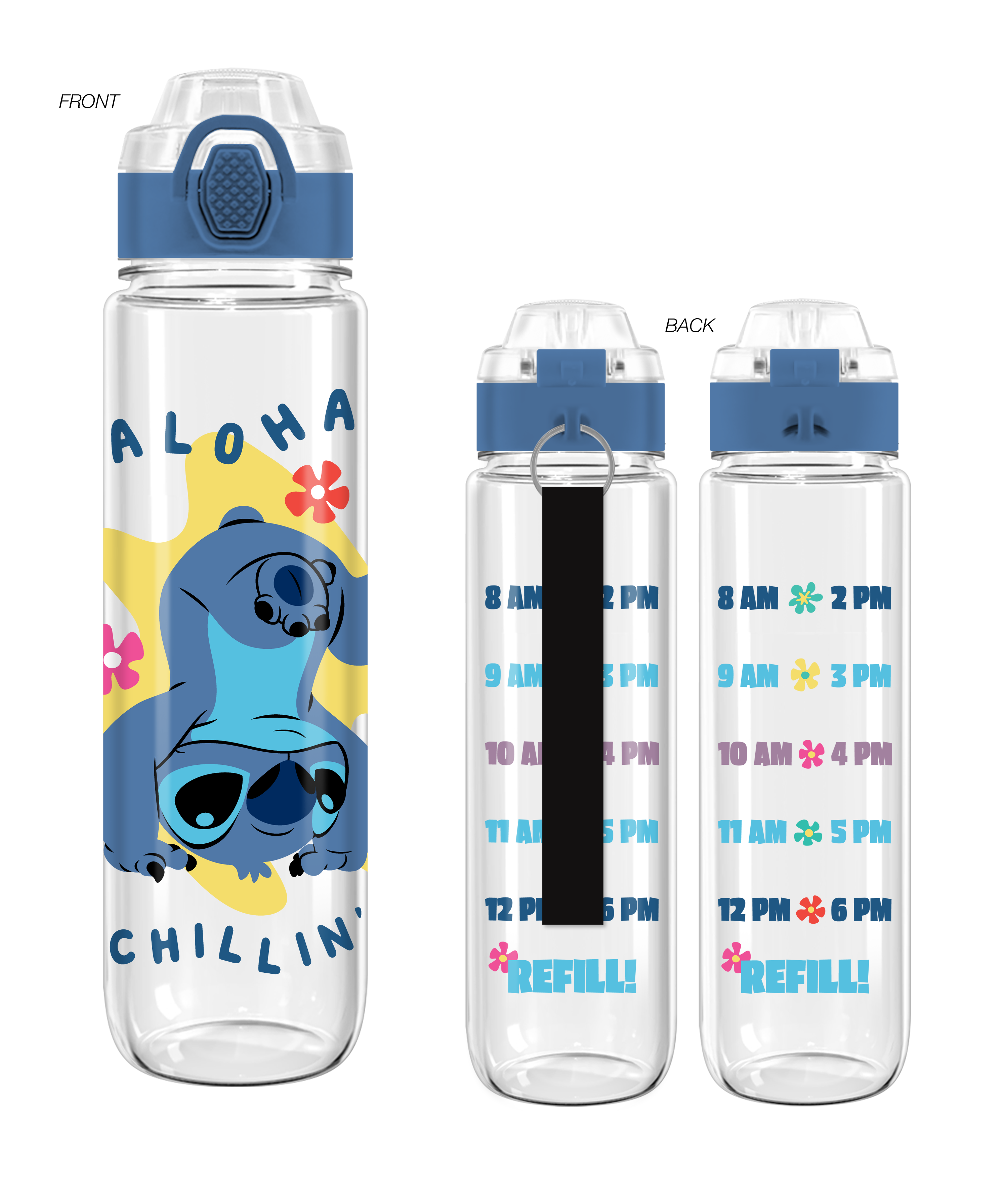 Lilo and Stitch Aloha Chillin Water Bottle