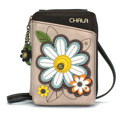 Daisy Wallet Crossbody Ivory