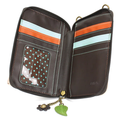 Daisy Wallet Crossbody Ivory