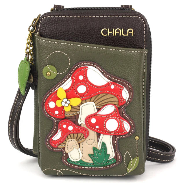 Mushroom Wallet Crossbody