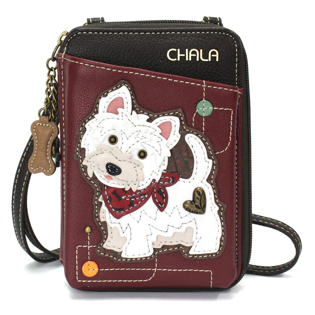 Westie Cellphone Crossbody