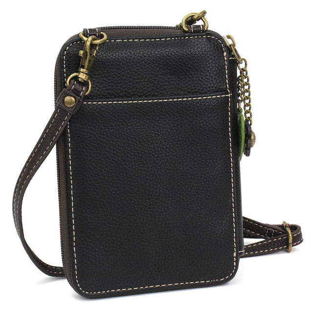 Sunflower Wallet Crossbody Black