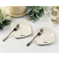 Mr & Mrs Plates with Forks