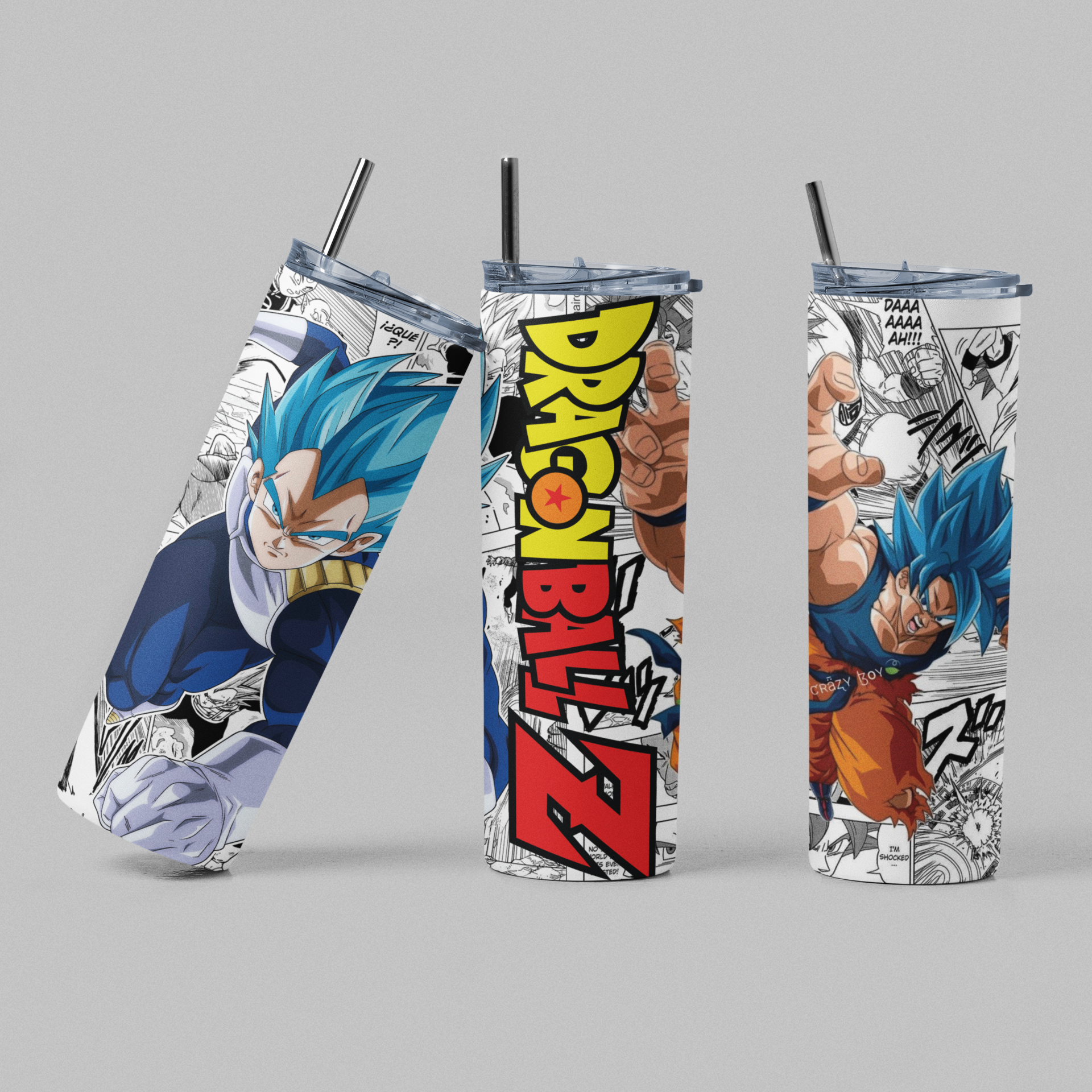 Dragon Ball z Anime Tumbler