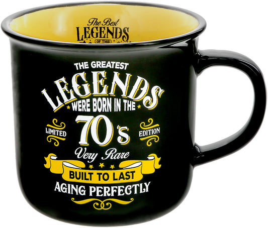 The Greatest Legends Were Born in the 70's Mug