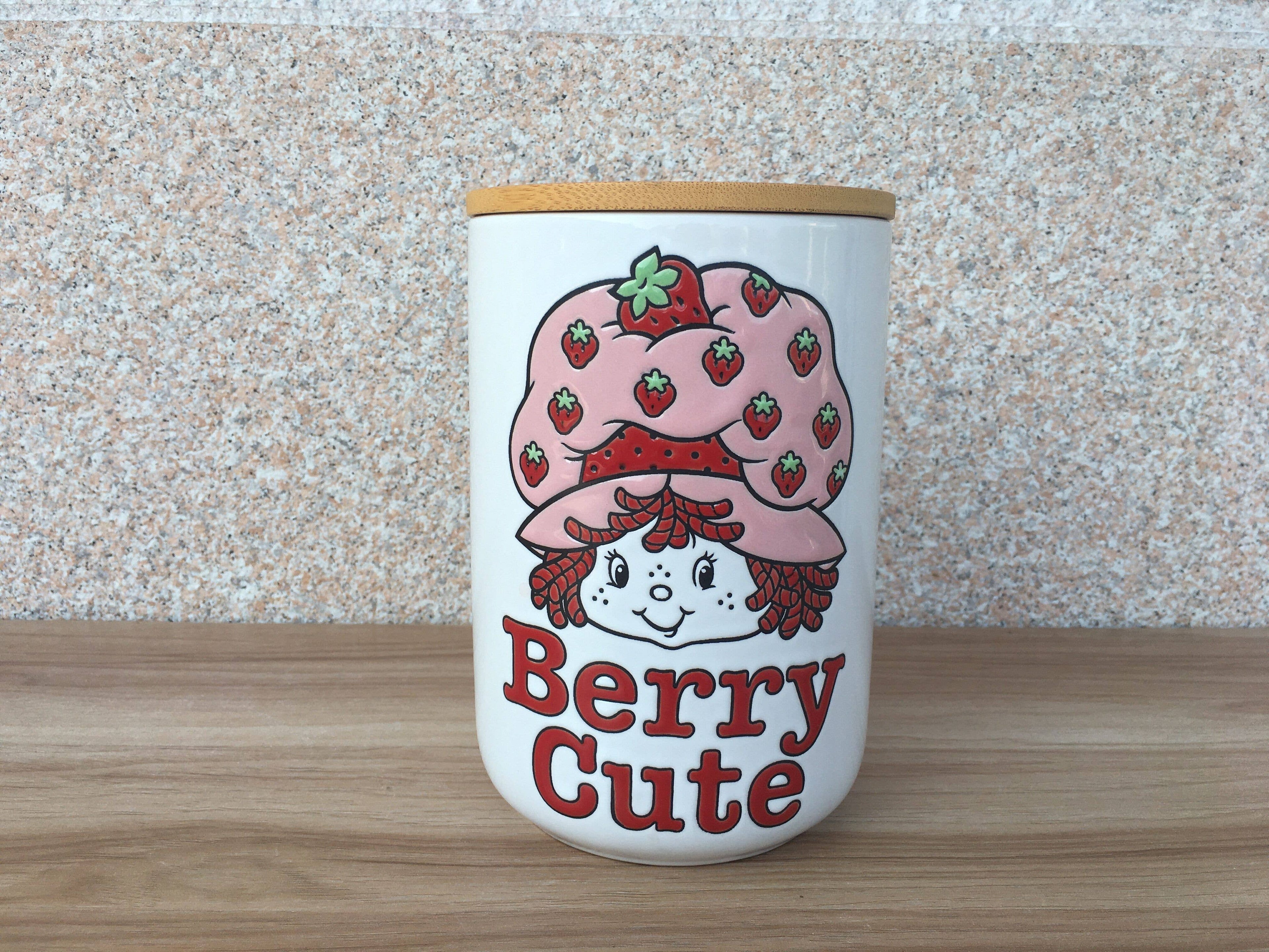 Strawberry Shortcake Berry Cute 6.6" Ceramic Cookie Jar