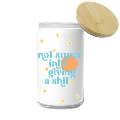 Not Super Into Giving a Shit Candle