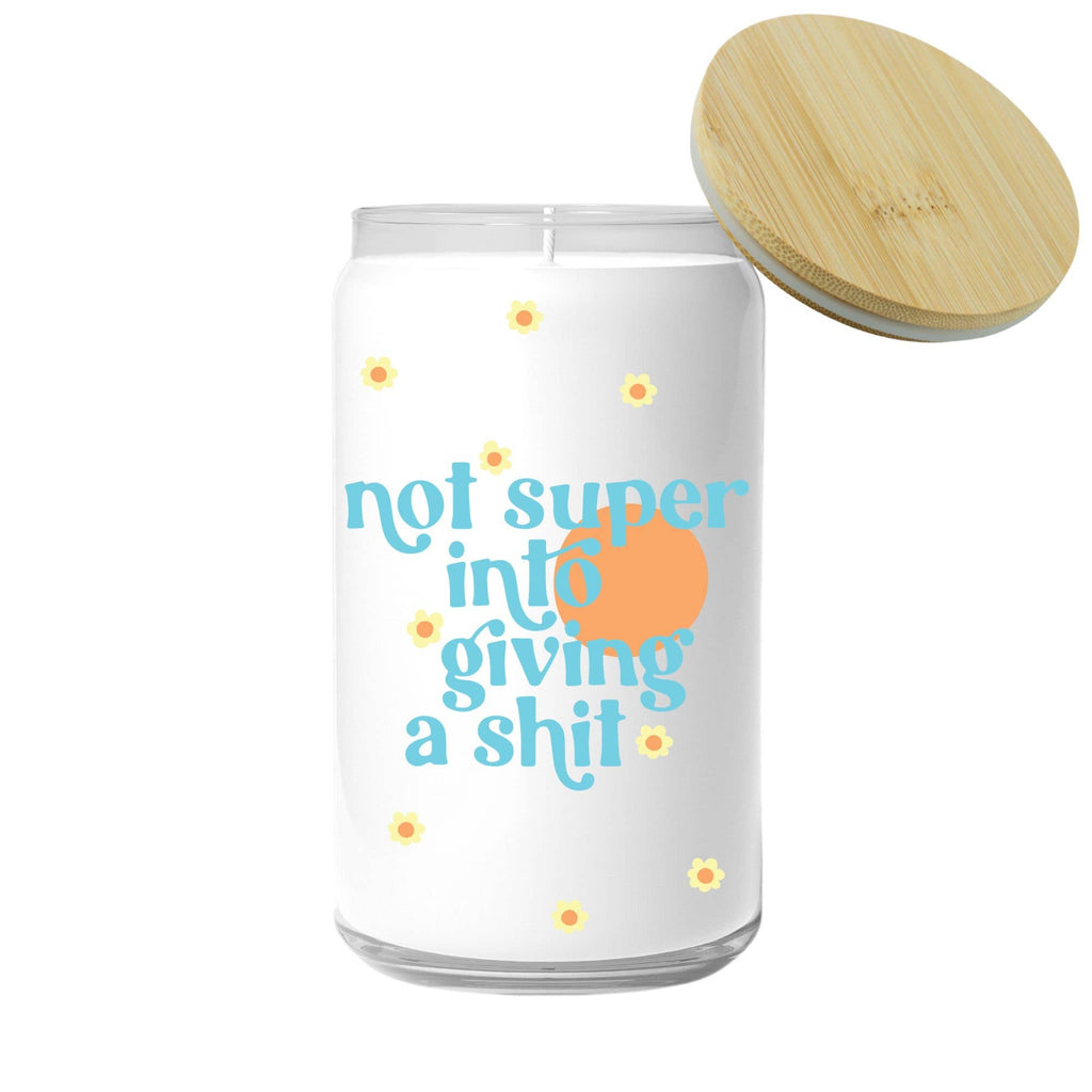 Not Super Into Giving a Shit Candle