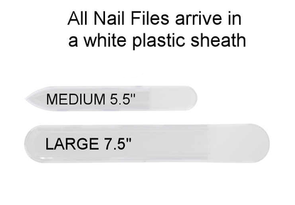 Calico Cat Flowers 3D Pet Colored Czech Crystal Nail File : Large