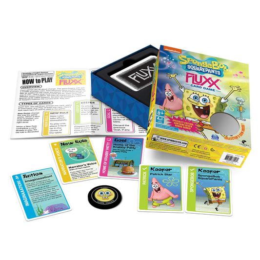 Spongebob Fluxx Card Game