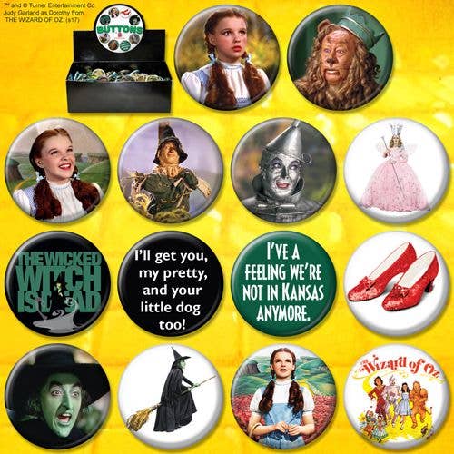 Wizard of Oz Button/Lapel Pins