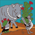 Friends of the Southwest Tile