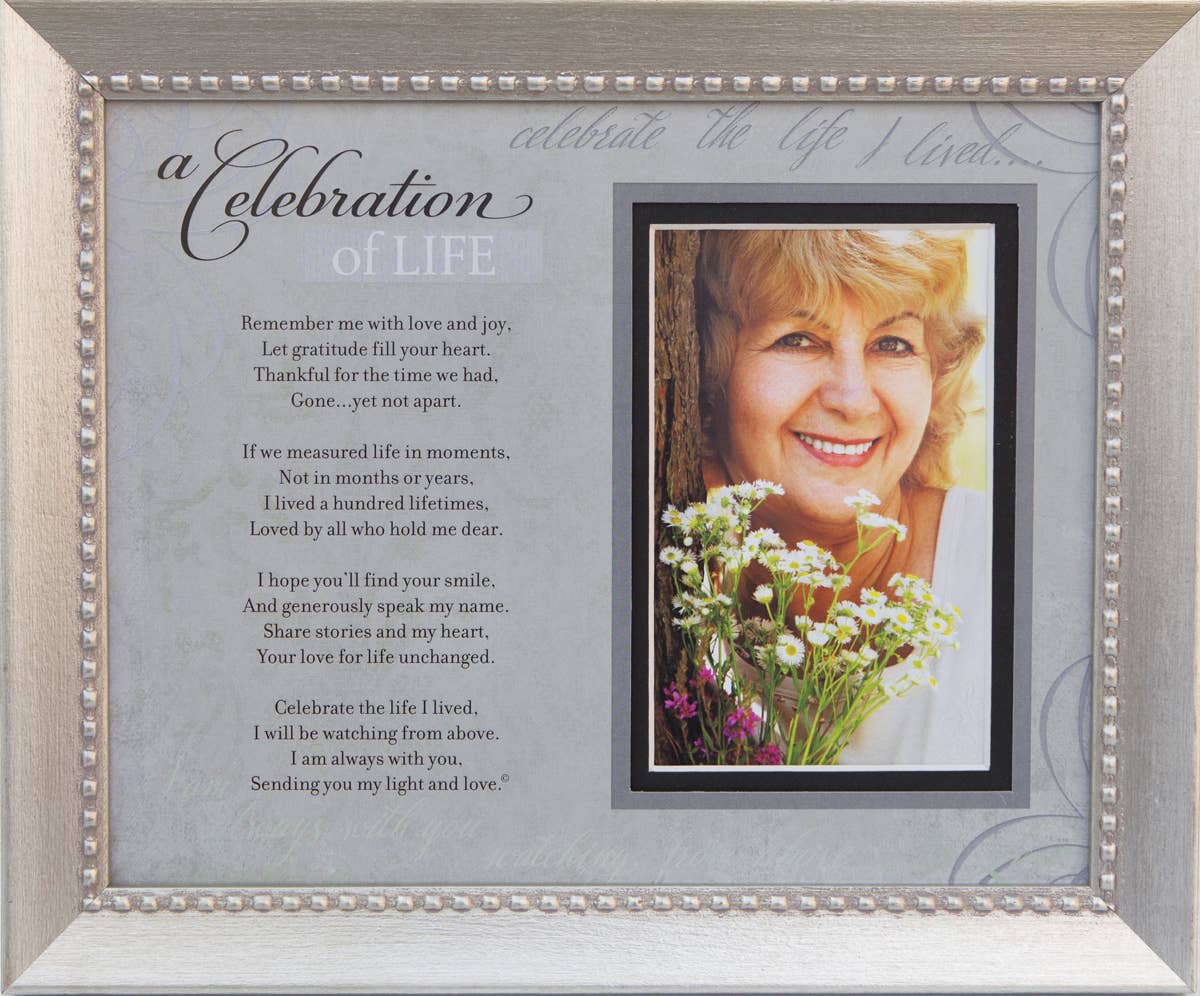 Celebration Of Life Memorial Photo Frame